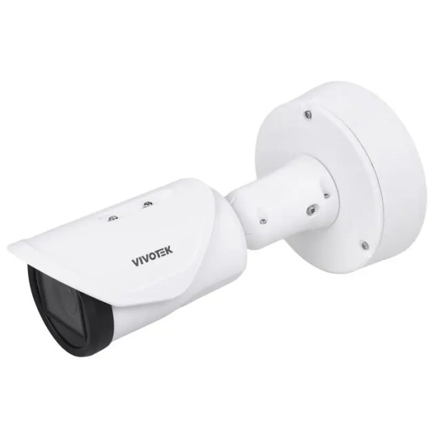Vivotek IB9387-LPR-V3(2.7-13.5mm) 5MP AI Outdoor Bullet IP Security Camera with 2.7-13.5mm Lens and Built-In IR - 1