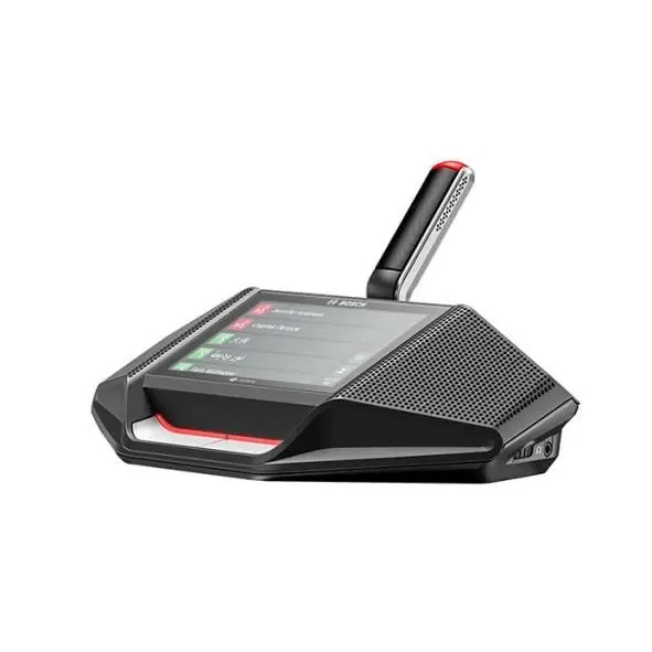 Bosch DCNM-WDE Wireless Discussion Device with 4.3" Touchscreen and NFC Reader - 1