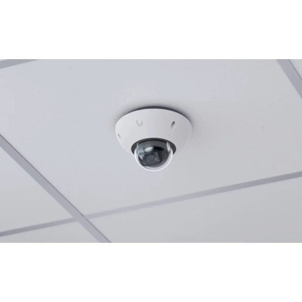 Ubiquiti UVC-G6-DOME-W 8MP Outdoor Dome IP Security Camera with Fixed Lens and Built-In IR - 1