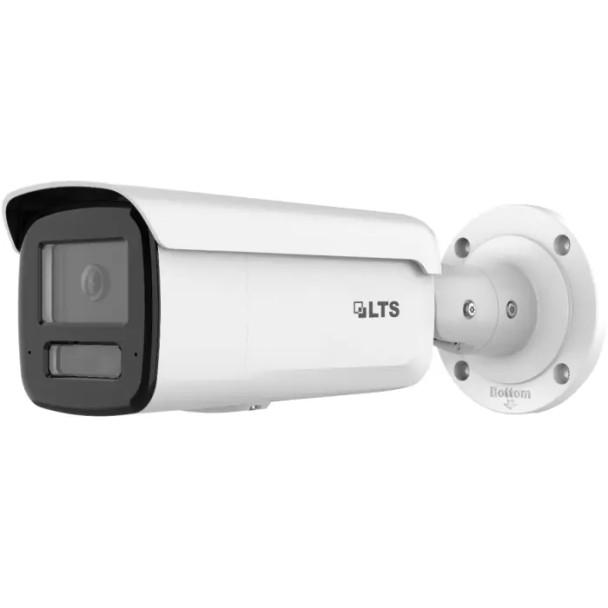 LTS LTCMIP9342WI-28SDL 4MP Outdoor Bullet IP Security Camera with 2.8mm Lens and Built-In IR and White Light - 1