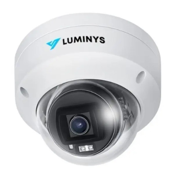 Luminys N2D-8RB2 8MP Outdoor Dome IP Security Camera with 2.8mm Lens and Built-In IR - 1
