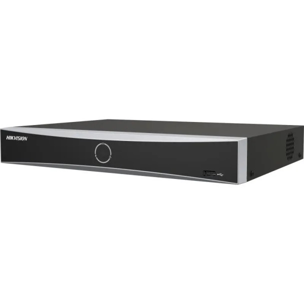 Hikvision DS-7604NXI-K1/4P-2TB 4 Channel 4K Network Video Recorder with 2TB HDD Included - 1