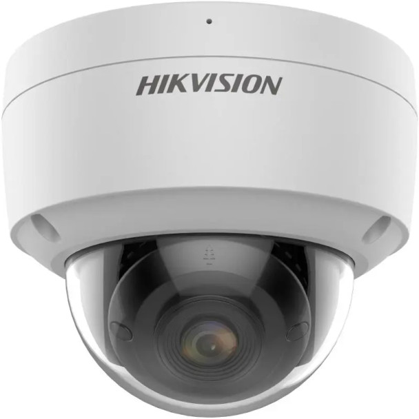 Hikvision DS-2CD2147G2-SU 2.8mm 4MP Outdoor Dome IP Security Camera with 2.8mm Lens and White Light - 1
