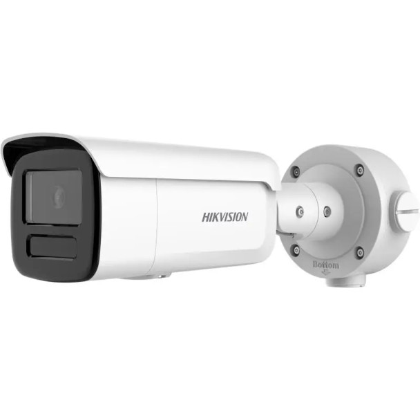 Hikvision DS-2CD3T66G2-4IS 2.8mm 6MP Outdoor Turret IP Security Camera with 2.8mm Lens and Built-In Microphone - 1