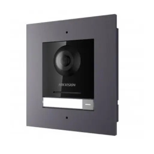 Hikvision DS-KD8003-IME1/Flush 2MP Modular Video Intercom Door Station with Flush Mount - 1