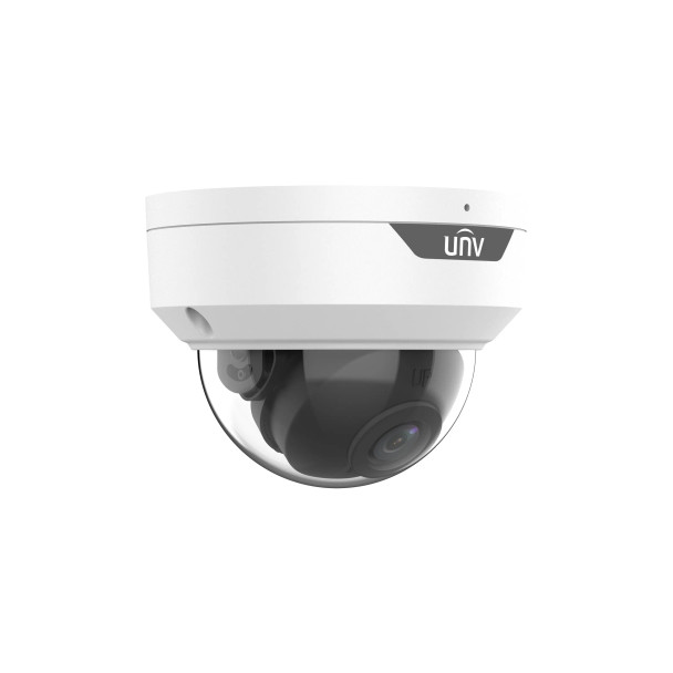 Uniview IPC324SR-ADF28KM-H 4MP Outdoor Dome IP Security Camera with 2.8mm Lens and Built-In IR - 4