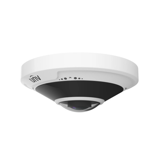 Uniview IPC815SB-ADF14K-I0 5MP Outdoor Fisheye IP Security Camera with 1.4mm Lens and Built-In IR - 2
