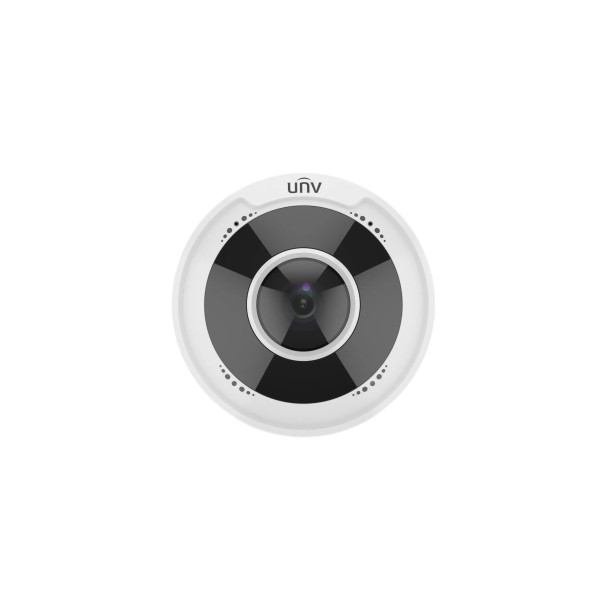 Uniview IPC815SB-ADF14K-I0 5MP Outdoor Fisheye IP Security Camera with 1.4mm Lens and Built-In IR - 2