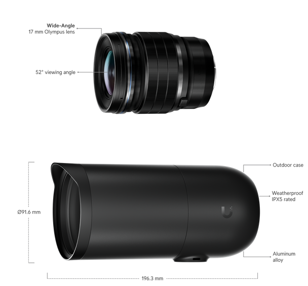 Ubiquiti UVC-AI-DSLR 4K Indoor IP Security Camera