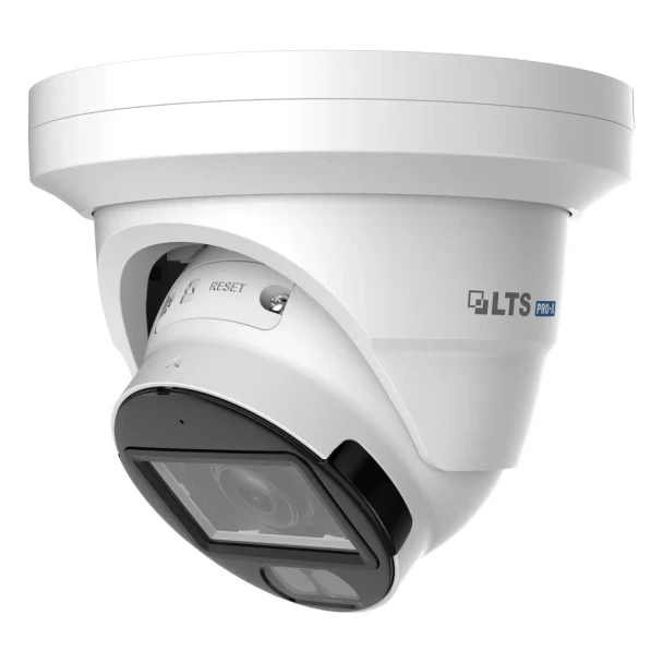 LTS LXIP3783WE-MDAZ 8MP Outdoor Turret IP Security Camera with 2.7-13.5mm Lens and Built-In IR and Warm Light - 4