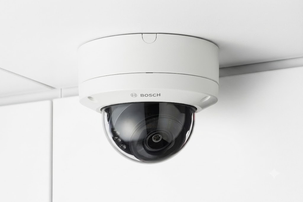 IQSIGHT NDE-3702-AL-GOV 2MP Outdoor Dome IP Security Camera with 3.3-10.2mm Lens and Built-In IR