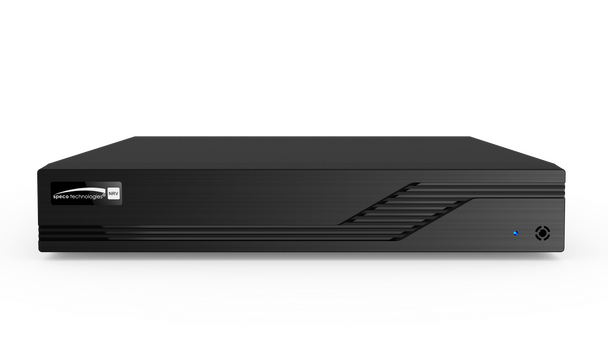 Speco N4NRV6TB 4 Channel 8MP(4K) Network Video Recorder with 6TB HDD Included