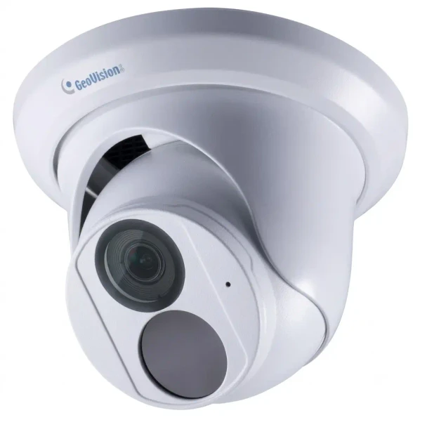 Geovision GV-EBD8800 8MP(4K) Outdoor Eyeball IP Security Camera with 2.8mm Lens and Built-In IR - 84-EBD880W-0010 - 1