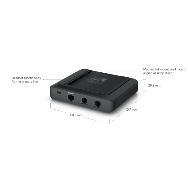 Ubiquiti UniFi UT-ATA-US Talk Analog Telephone Adapter - 2