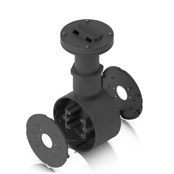 Ubiquiti UniFi Protect UACC-CAMERA-DM-B Black Dual Camera Pole Mount - 4