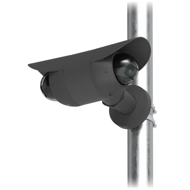Ubiquiti UniFi Protect UACC-CAMERA-DM-B Black Dual Camera Pole Mount - 2