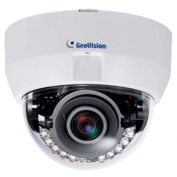 Geovision GVFD4700 4MP IR H.265 Indoor Dome IP Security Camera 90