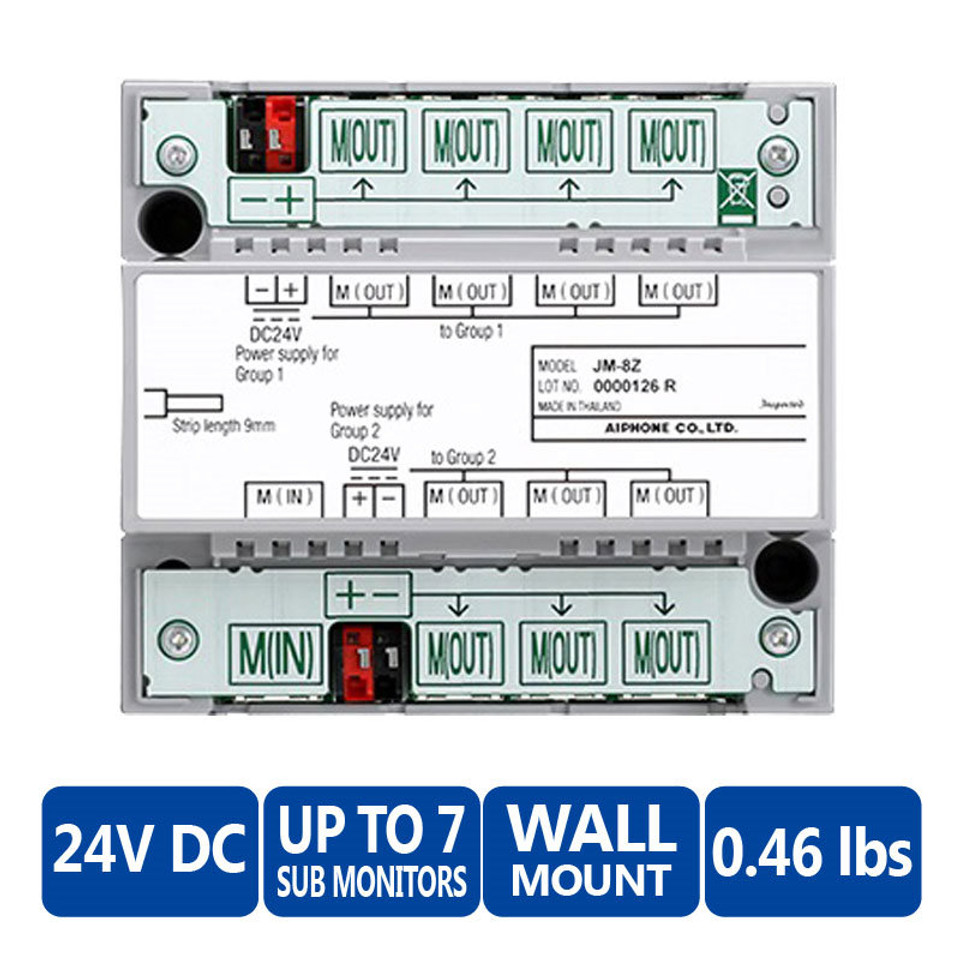 Aiphone JM8Z Distribution Adapter Video