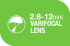 ACTi E64 is 2 8 12 varifocal lens camera