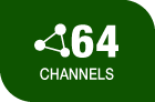 Samsung SRN-1000 64-channel 4TB Network Video Recorder 64 channels