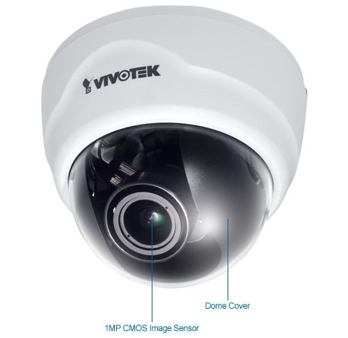 vivotek fd8131 1 megapixel dome security camera