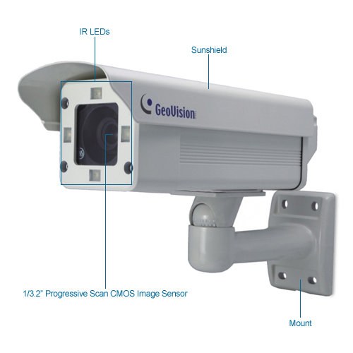 geovision gv-bx3400-e 3 megapixel arctic ip security camera