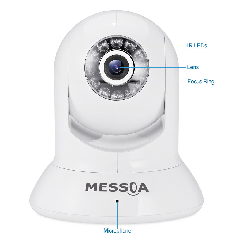 messoa ndz760 indoor 1.3mp ptz ip security camera