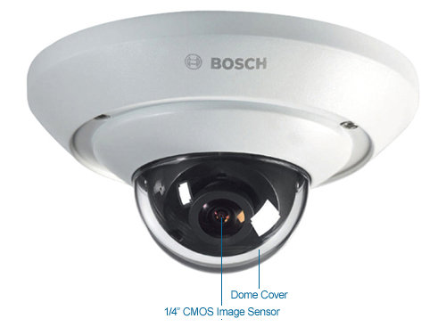 bosch nuc-20012-f2 720p hd indoor mini dome camera