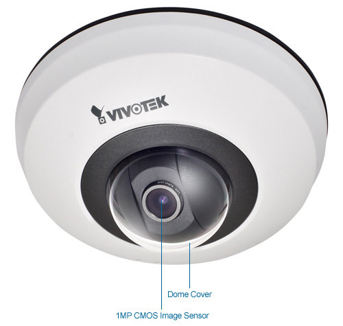 vivotek pd8136 1mp pan/tilt poe dome ip security camera