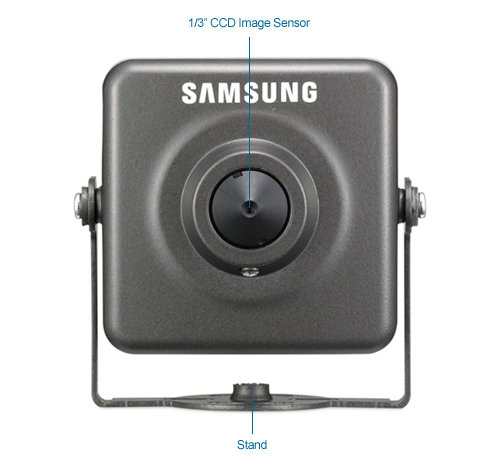 samsung scb-3021 600tvl color square security camera