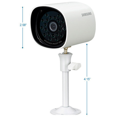 samsung sco-1020r 520tvl ir day/night mini bullet security camera