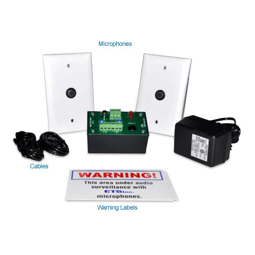 ets sm5-m2 expanded single zone audio surveillance kit
