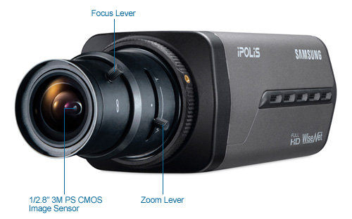 samsung snb-7000 3mp 1080p full hd ip security camera