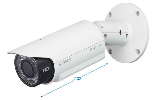 sony snc-ch160 720p hd ir day/night bullet security camera