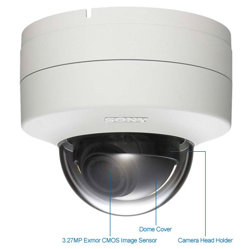 sony snc-dh240 1080p hd minidome ip security camera