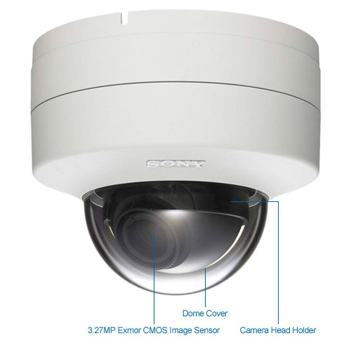 sony snc-dh240t 1080p hd minidome ip security camera