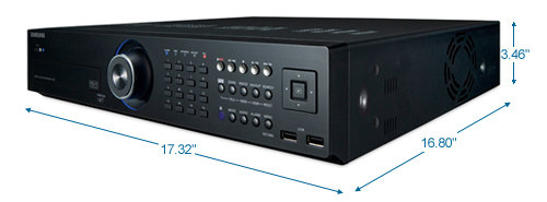 samsung srd-1652d-500 16-camera digital video recorder - 500gb storage