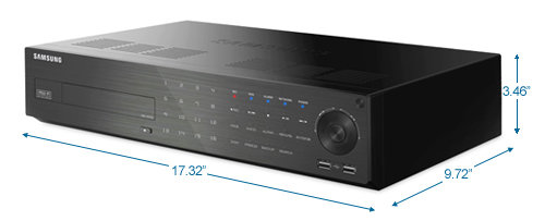 samsung srd-1673d 16ch digital video recorder - 960h @ 30fps, 1tb