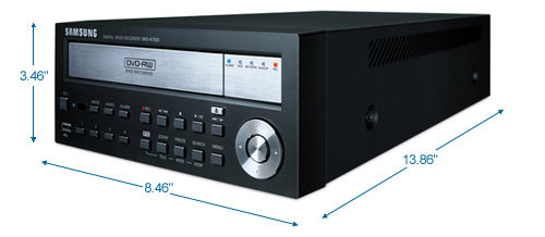 samsung srd-470d 4-camera 2tb dvr 120fps @ d1