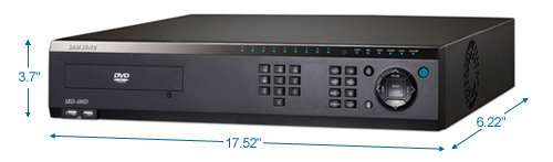 samsung srd-480d 4 camera dvr digital video recorder 1tb storage