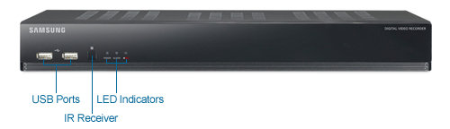 Samsung Hanwha SRD-840-2TB 8 Channel DVR, 2 TB HDD