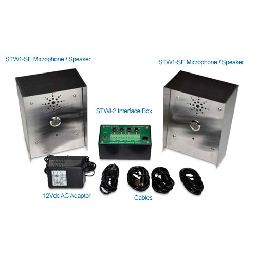 ets stwi5-se2 dual zone 2 way audio surveillance kit