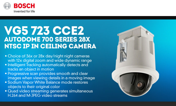 bosch vg5-723-cce2 autodome cctv surveillance camera