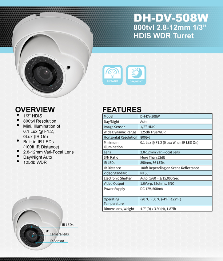 DH-DV-508W