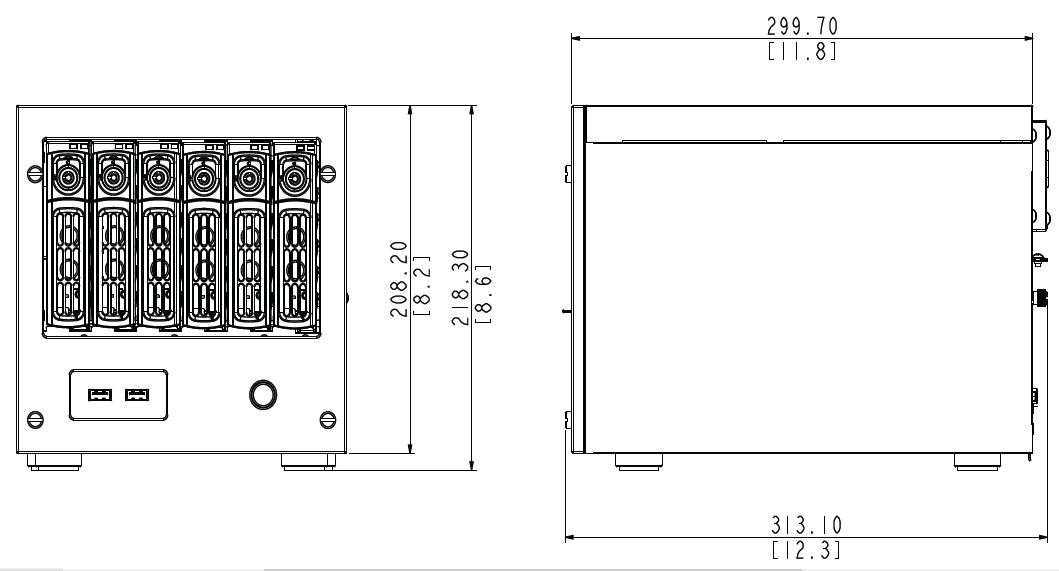 ACTi INR-340 64 Channel 6-Bay RAID Standalone NVR