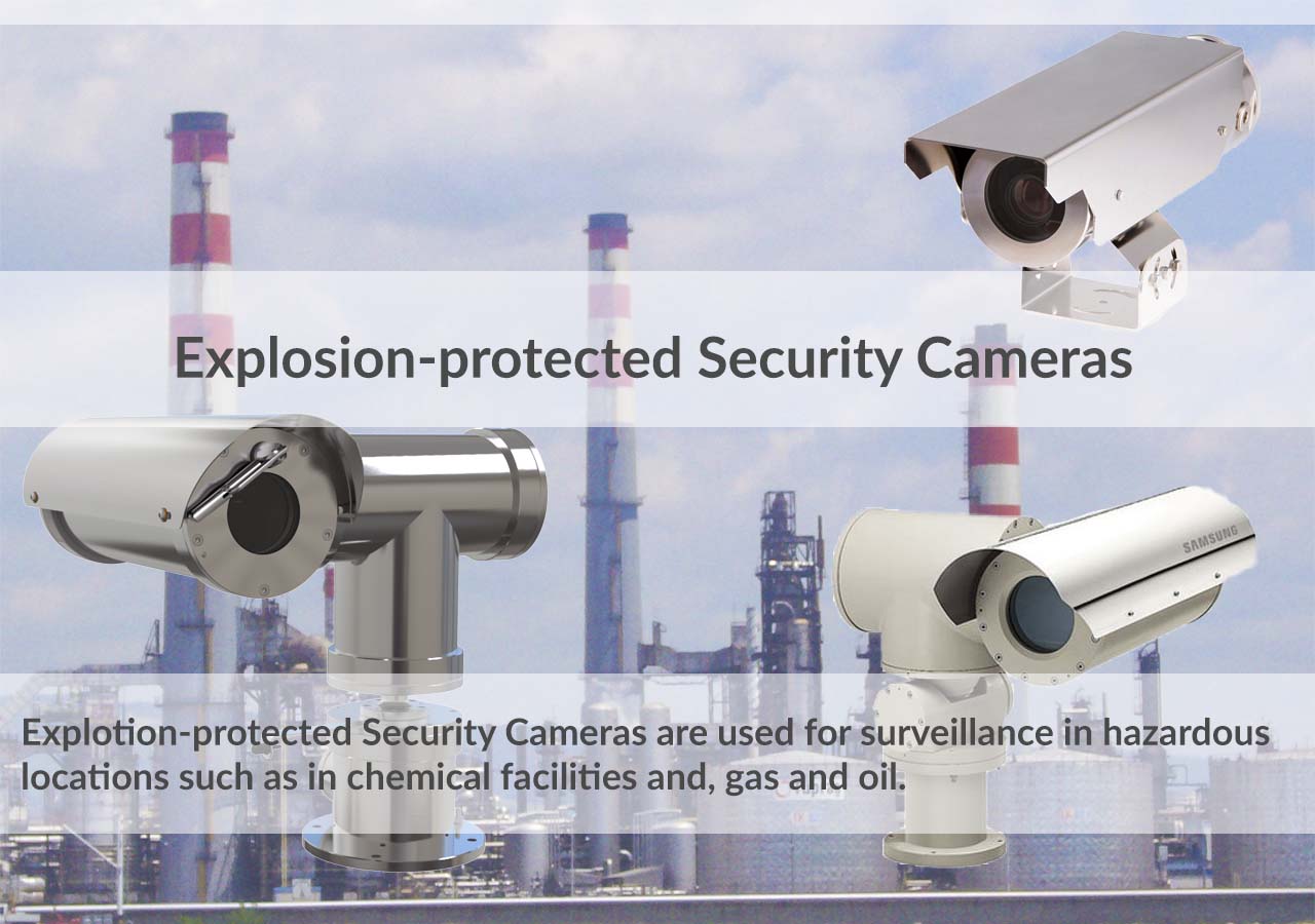 Explosionproof Security Cameras A1 Security Cameras