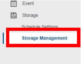 How to configure LTS SD Card Storage