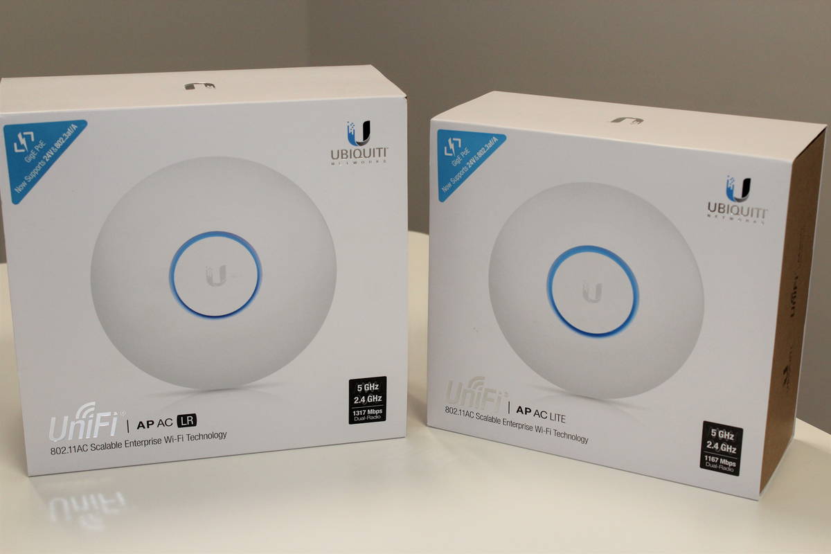 Ubiquiti UAP-AC-LITE-5-US Wireless Access Point - Five Pack, 802.11 ac, Range up to 400'