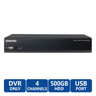 Samsung Hanwha SRD-440-500 4 Channel DVR, 500 GB HDD discontinued
