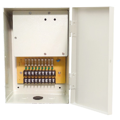 LTS DV-AT1209A-D9 9ch Power Supply - Fuse 12V DC, 9 Amp